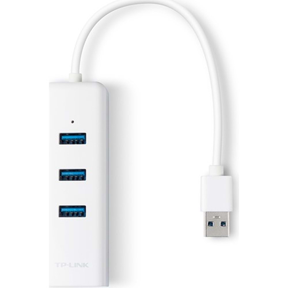 TP-Link UE330 USB 3.0 3 Port Hub ve Ethernet Adaptör Çoklayıcı