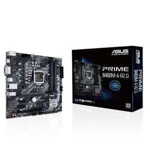 Asus Prime B460M-A R2.0 B470 DDR4 USB3.2 M.2 HDMI/DVI PCI4.0 1200p Anakart