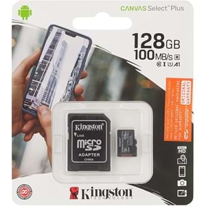 Kingston SDCS2 128GB Micro SD Class 10 Hafıza Kartı SDCS2/128GB