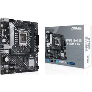 Asus Prime B660M-K D4 B660 5333 Mhz DDR4 LGA1700 Matx Anakart