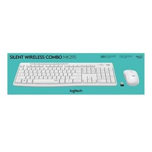 Logitech MK295 Kablosuz Q TR Beyaz Klavye Mouse Set
