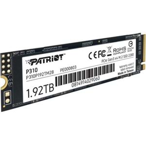 Patriot SSD 1.92TB P310 VPN100 M.2 2280 PCIE 2100/1800