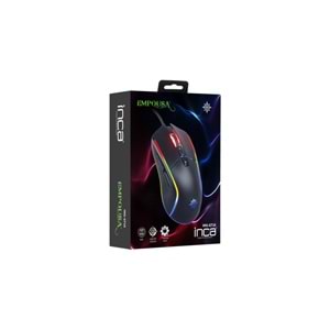 Inca IMG-GT16 RGB Makro PRO 6400 DPI Gaming Kablolu Mouse
