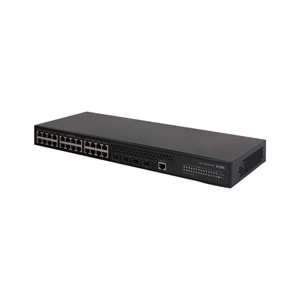 H3C LS-5024PV3-EI-HPWR-GL 24 Port Gigabit + 4X1GB SFP Uplink Yönetilebilir L2 370W POE Rackmount Switch (9801A1QH)