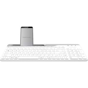 A4 Tech FBK25 Beyaz Bluetooth 2.4G NANO FN-Multimedia Klavye