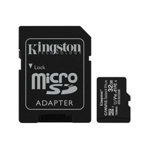 Kingston SDCS2 32GB Micro SD Class 10 Hafıza Kartı