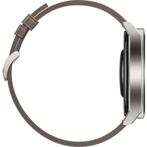 Huawei Watch GT3 Pro - 46 mm Titanium Kasa Kahverengi Deri