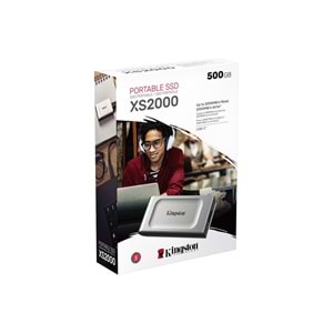 Kingston 500GB XS2000 Usb-C 2000MB/s SXS2000/500G Taşınabilir Disk
