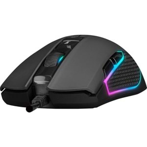 Rampage SMX-R600 Python Siyah RGB USB 12400 DPI Gaming Mouse