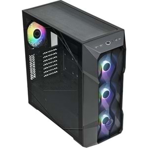 Coolermaster Masterbox TD500V2-KGNN-STU USB3.2 4X120MM ARGB Fan Psu Yok Pencereli E-ATX Siyah Kasa