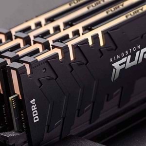 Kingston 32GB (2x16GB) 3200MHz DDR4 Fury Renegade Black CL16 (KF432C16RB1AK2/32) Ram