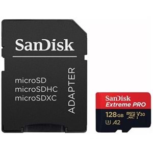Sandisk Extreme Pro SDSQXCD-128G-GN6MA 128Gb Micro Sd Kart