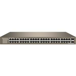Ip-Com G3350F 48 Port Gigabit + 2X10GB SFP Uplink L2 Cloud Yönetilebilir Rackmount Switch