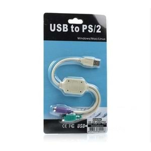 Dark USB 2.0 - PS/2 Dönüştürücü (DK-CB-USB2PS2)