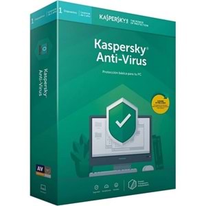 Kaspersky AntiVirüs 2 Kullanıcı 1 Yıl