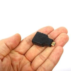 Dark Micro HDMI M to HDMI F Dönüştürücü Cep Telefonu, Tablet, Ultrabook, Kamera için (HDMI Dişi - Micro HDMI Erkek)( DK-HD-AHDMIXMICRO)