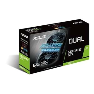 Asus DUAL-GTX1660TI-6G-EVO 6GB 192Bit GDDR6 DP,HDMI,DVI