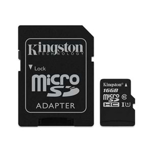 Kingston SDCS2 16GB Micro SD Class 10 Hafıza Kartı