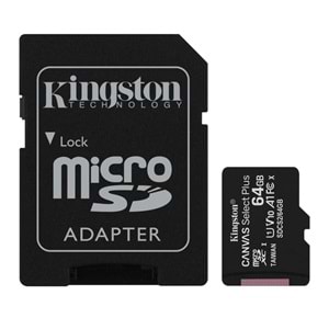 Kingston SDCS2 64GB Micro SD Class 10 Hafıza Kartı