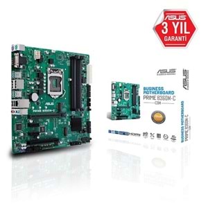 Asus Prime B360M-C/CSM B360 DDR4 USB3.1 M.2 DP/HDMI PCI 3.0 1151p Anakart