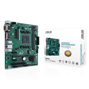 Asus PRO A520M-C/CSM AMD A520 DDR4 HDMI DVI VGA AM4 Anakart
