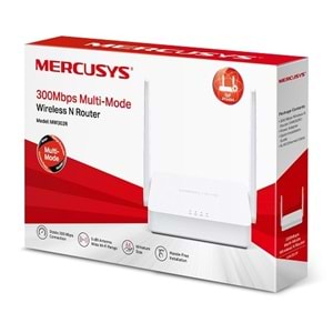 Mercusys MW302R 300Mbps Multi-Mode Wireless N Access Point & Menzil Genişletici