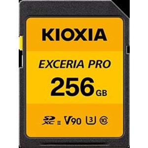 Kioxia 256GB Normal SD Exceria PRO UHS-II Hafıza Kartı LNPR1Y256GG4