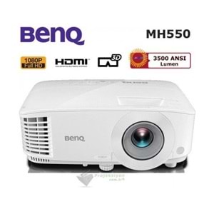 Benq 3500 ANS 1920X1080 FHD 2xHDMI VGA 20.000:1 3D DLP Projektör MH550