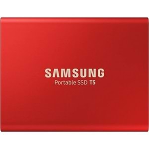 Samsung 1TB T5 USB 3.1 540-540MB/s Kırmızı Flash SSD MU-PA1T0RWW