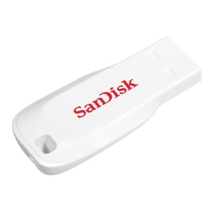 Sandisk 16GB USB 2.0 Blade Beyaz Flash Bellek SDCZ50C-016G-B35W