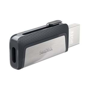 Sandisk 32GB Ultra Dual Drive Type C USB 3.1 Gri USB Bellek SDDDC2-032G-G46