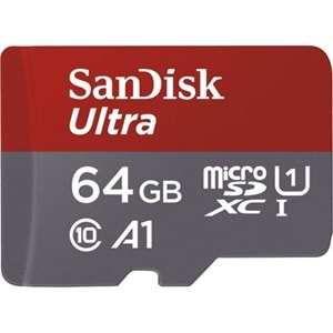 SanDisk FLA 64GB Ultra MSD 120MB/S C10 UHS-I Hafıza Kartı SDSQUA4-064G-GN6MN