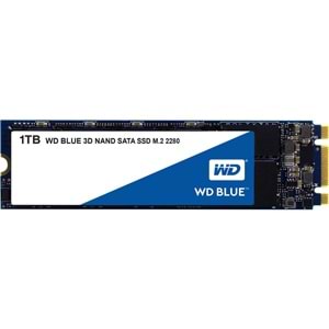 WD 1TB Blue M.2 Disk SATA 560-530MB/s 7MM SSD Disk WDS100T2B0B