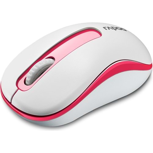 RAPOO M10 PLUS 1000DPI Kırmızı Beyaz Kablosuz Mouse 17300