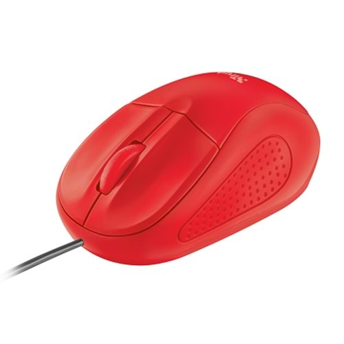 TRUST Kablolu USB Optik Compact Kırmızı Mouse 21793