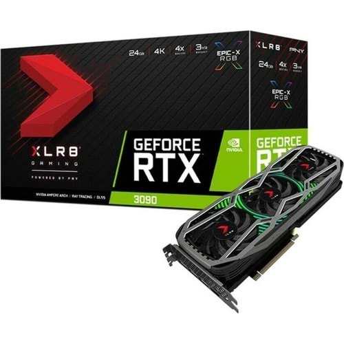 PNY GeForce RTX 3090 24GB 384Bit GDDR6X DP/HDMI RGB PCI 4.0 VCG309024TFXPPB