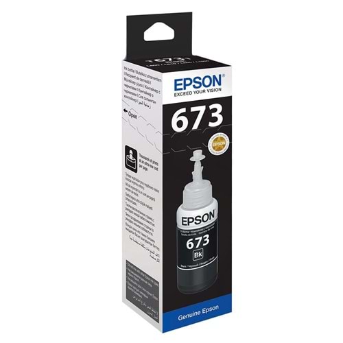 Epson T6731 Siyah Mürekkep Kartuşu L800/L1800 (C13T67314A)