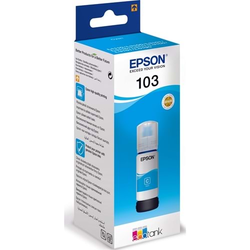 Epson T6732 Mavi Mürekkep Kartuşu L800/L1800 (C13T67324A)