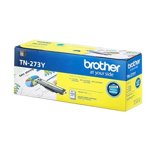 Brother TN-273Y Sarı Toner 1300 Sayfa DCP-L3551CDW HL-L3270CDW MFC-L3750CDW