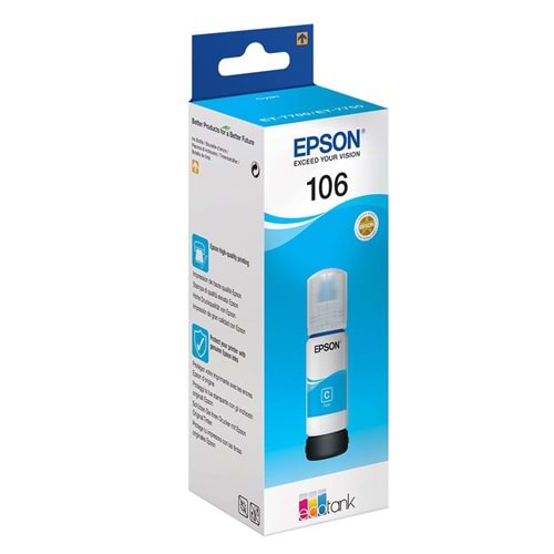 Epson 106 Mavi Mürekkep Kartuşu ET-7700/ET-7750 C13T00R240