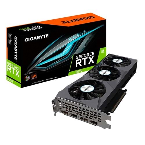 Gigabyte GeForce RTX 3070 EAGLE OC 8GB GDDR6 256 Bit Ekran Kartı