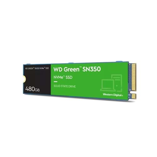 WD 480GB Green SN350 NVMe M.2 2400-1650MB/s WDS480G2G0C