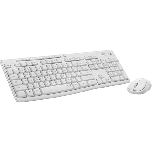 Logitech MK295 Kablosuz Q TR Beyaz Klavye Mouse Set