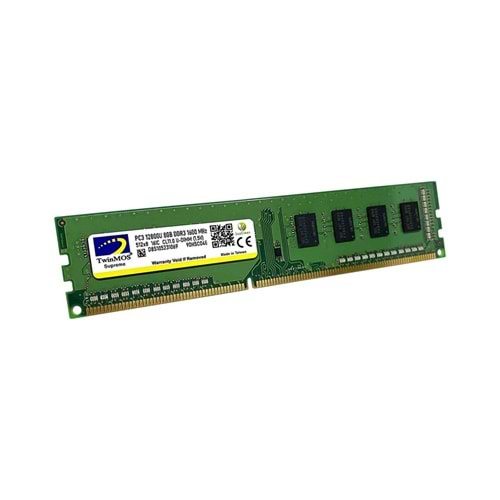 Twinmos 8 GB DDR3 1600 1.5 DT MDD38GB1600D RAM