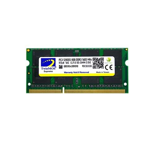 Twinmos 8 GB DDR3 1600 1.5 NB MDD38GB1600N RAM
