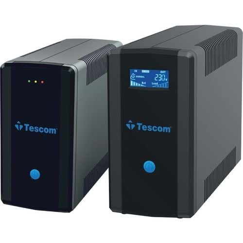 Tescom LEO+ 850VA 1F/1F (1X9AH) 5/10DK Line Interaktif UPS