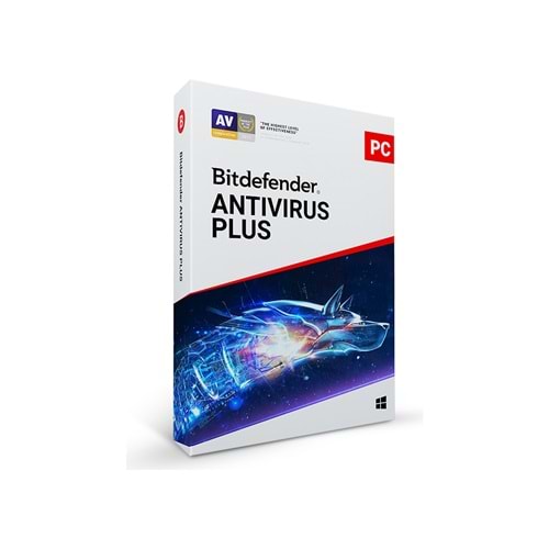 Bitdefender Antivirüs Plus 3 Kullanıcı 1 Yıl Kutu