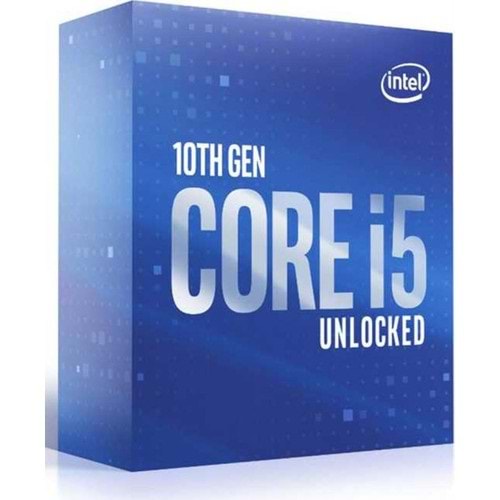 Intel Core i5-10600KF 4.1GHZ 12MB BOX 1200P Fansız