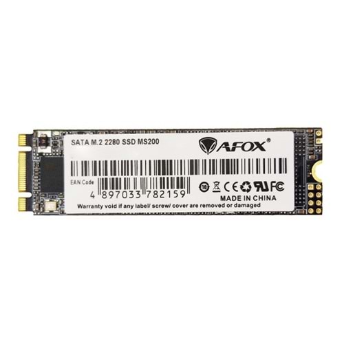 Afox SSD 500GB M.2 2280 SATA3 3D QLC MS200-500GQN