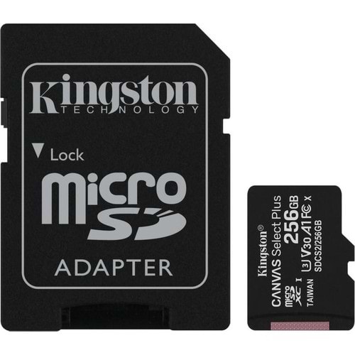 Kingston SDCS2 256GB Micro SD Class 10 Hafıza Kartı